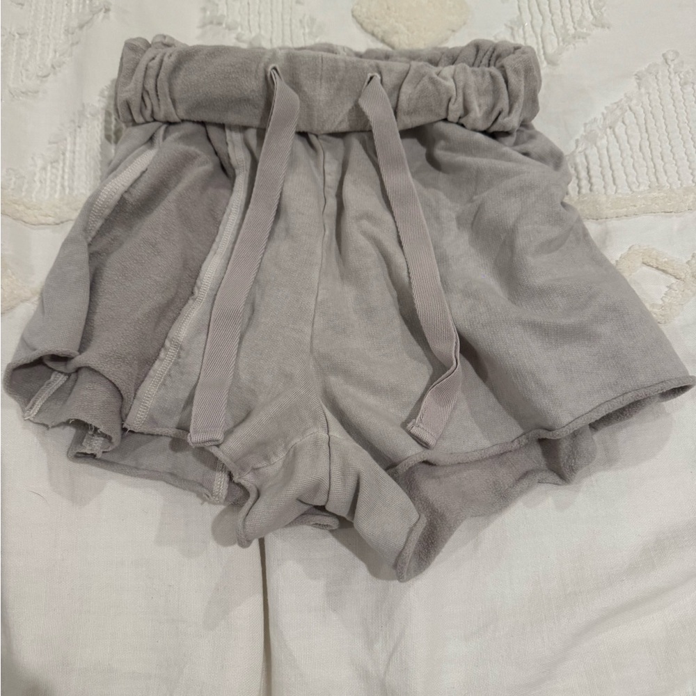 Women's Gray Sweatshorts